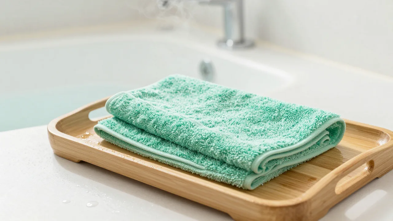 Baek — Korean "Italy towel" scrub mitts